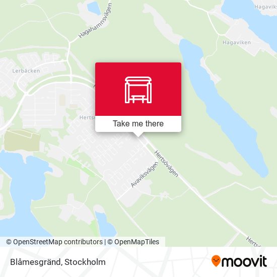 Blåmesgränd map