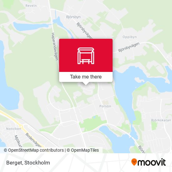 Berget map