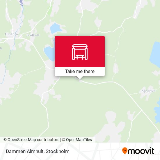 Dammen Älmhult map