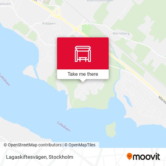 Lagaskiftesvägen map