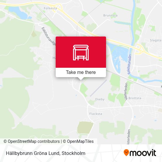 Hällbybrunn Gröna Lund map