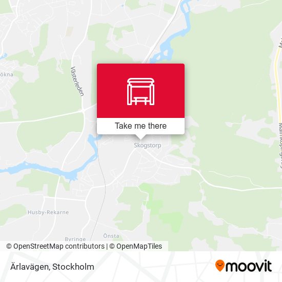 Ärlavägen map