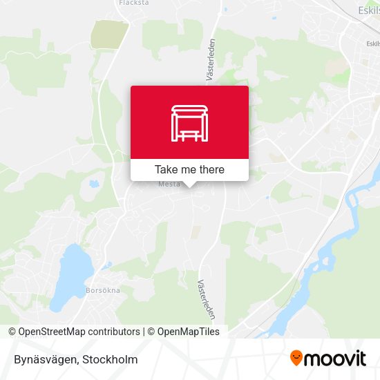 Bynäsvägen map