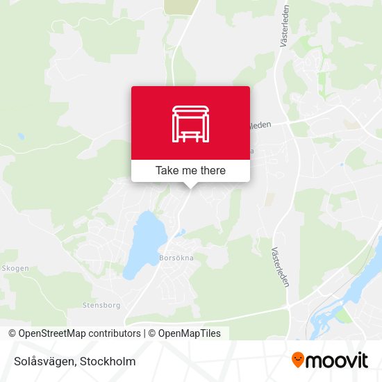 Solåsvägen map