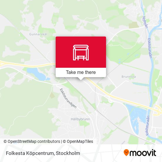 Folkesta Köpcentrum map