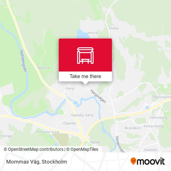 Mommas Väg map