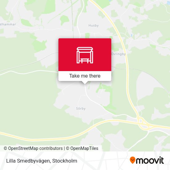 Lilla Smedbyvägen map