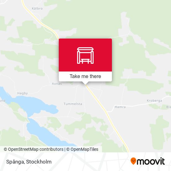 Spånga map