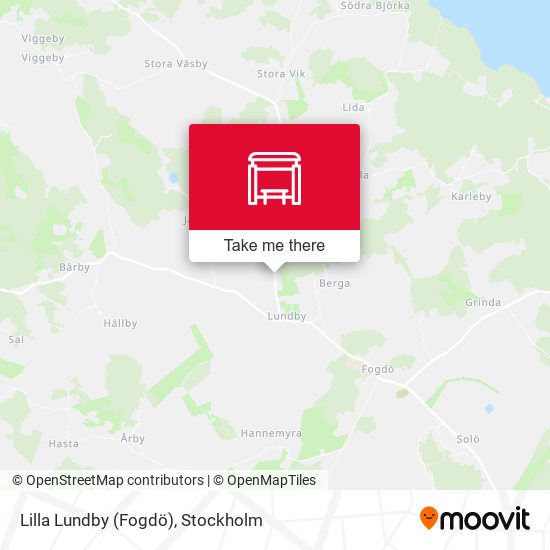 Lilla Lundby (Fogdö) map