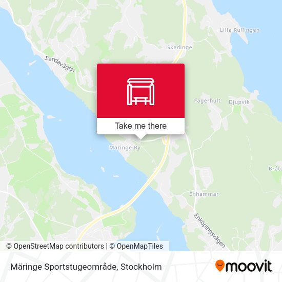 Märinge Sportstugeområde map