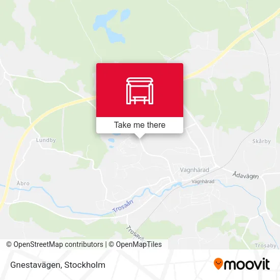 Gnestavägen map