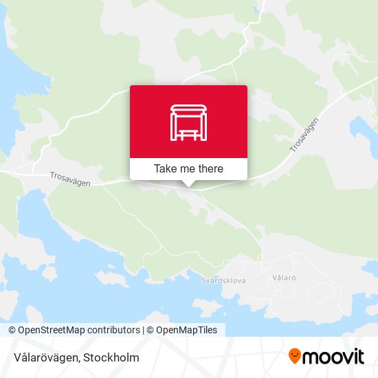 Vålarövägen map