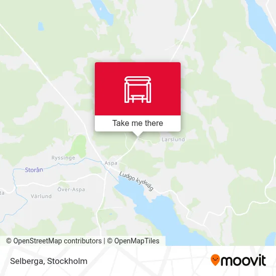 Selberga map