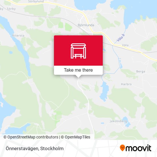 Önnerstavägen map