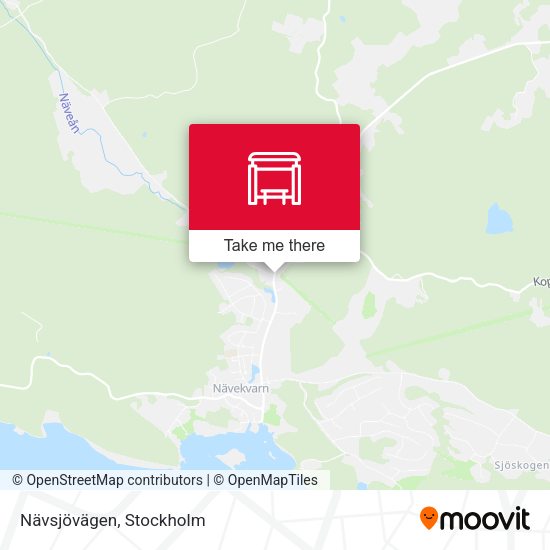 Nävsjövägen map