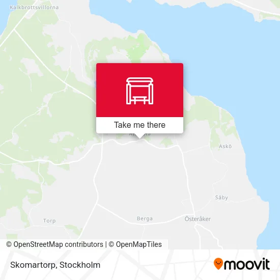 Skomartorp map