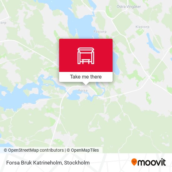 Forsa Bruk Katrineholm map