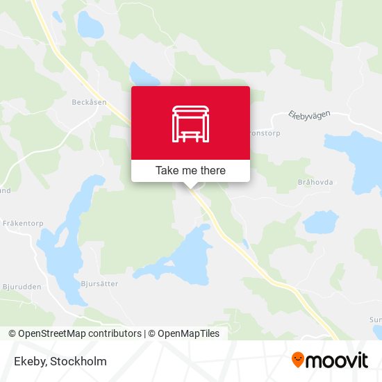 Ekeby map