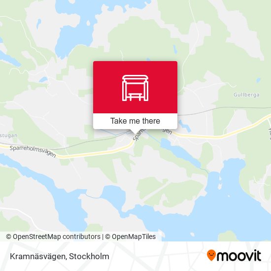 Kramnäsvägen map