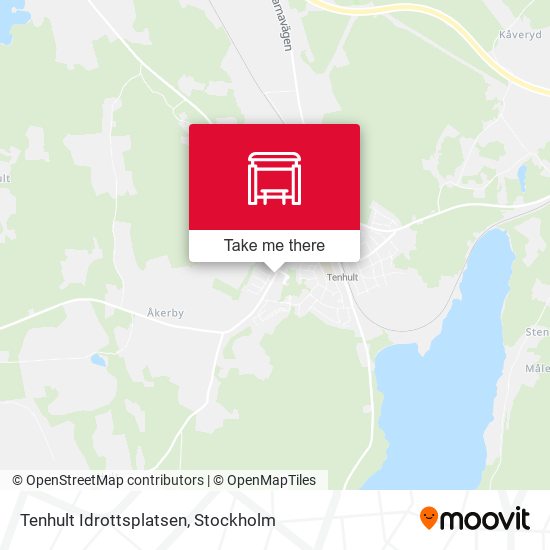 Tenhult Idrottsplatsen map