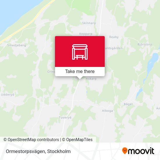 Ormestorpsvägen map