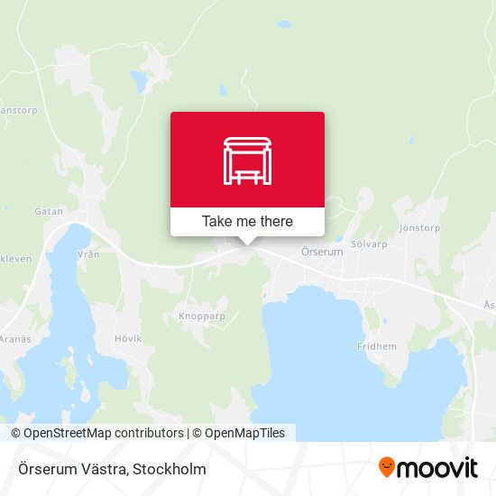 Örserum Västra map
