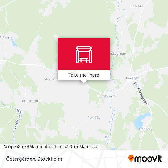 Östergården map