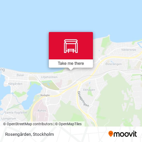 Rosengården map