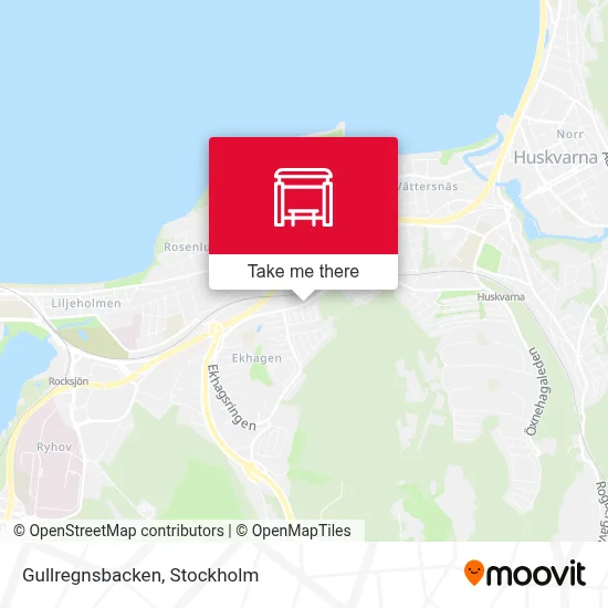 Gullregnsbacken map