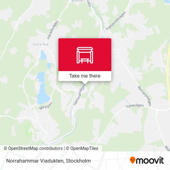 Norrahammar Viadukten map