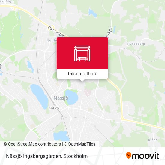 Nässjö Ingsbergsgården map