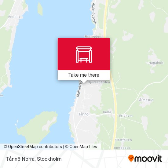 Tånnö Norra map