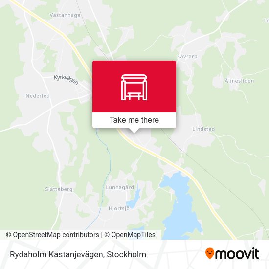 Rydaholm Kastanjevägen map