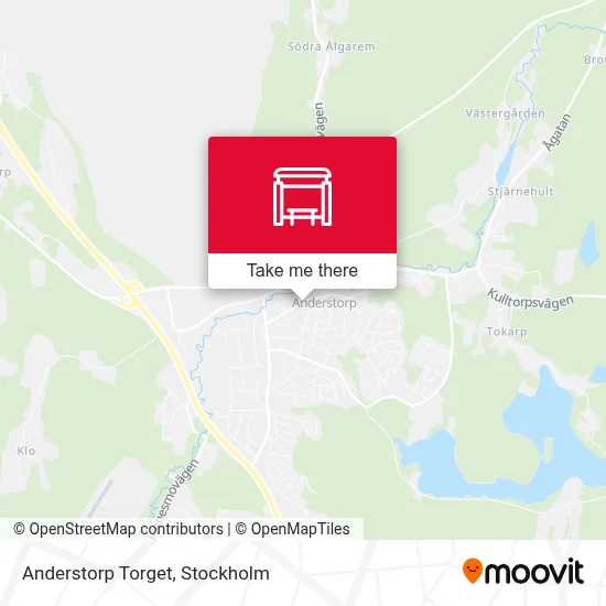 Anderstorp Torget map