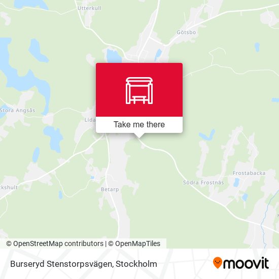 Burseryd Stenstorpsvägen map