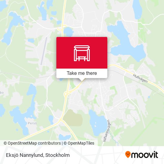 Eksjö Nannylund map