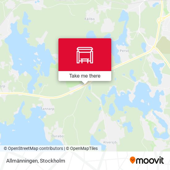 Allmänningen map