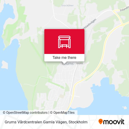 Grums Vårdcentralen Gamla Vägen map