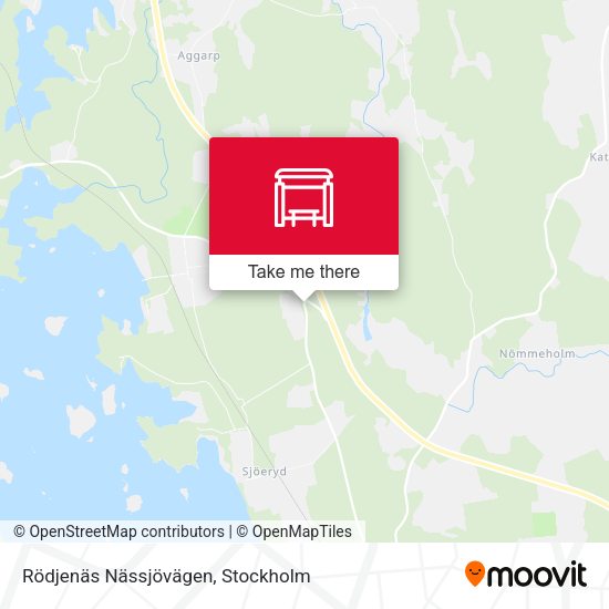 Rödjenäs Nässjövägen map