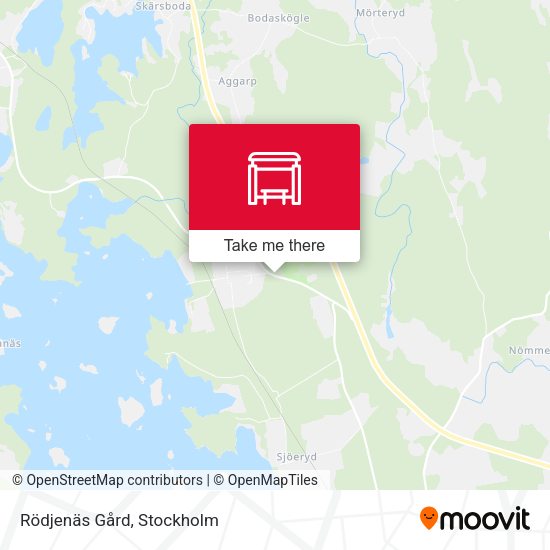 Rödjenäs Gård map