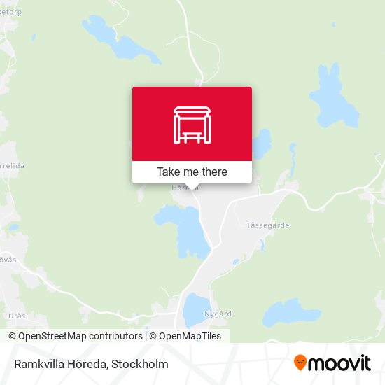 Ramkvilla Höreda map