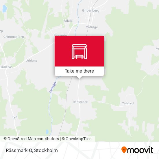 Råssmark Ö map