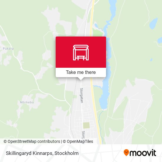Skillingaryd Kinnarps map