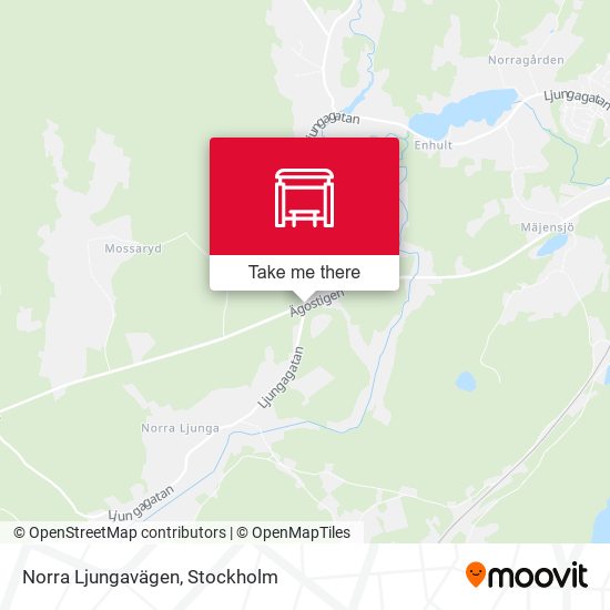 Norra Ljungavägen map