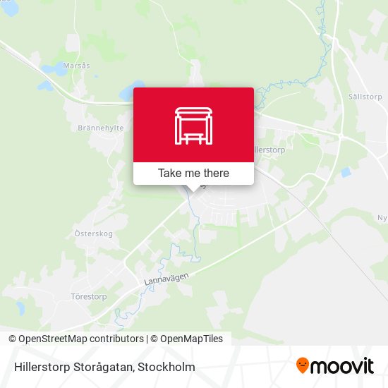 Hillerstorp Storågatan map