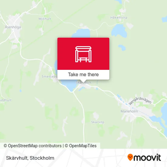 Skärvhult map