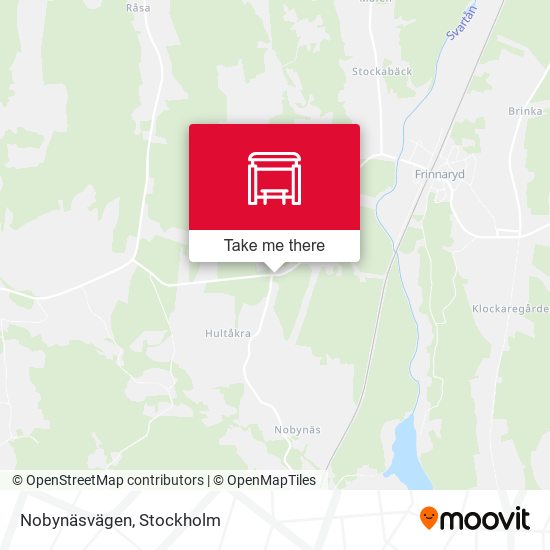 Nobynäsvägen map