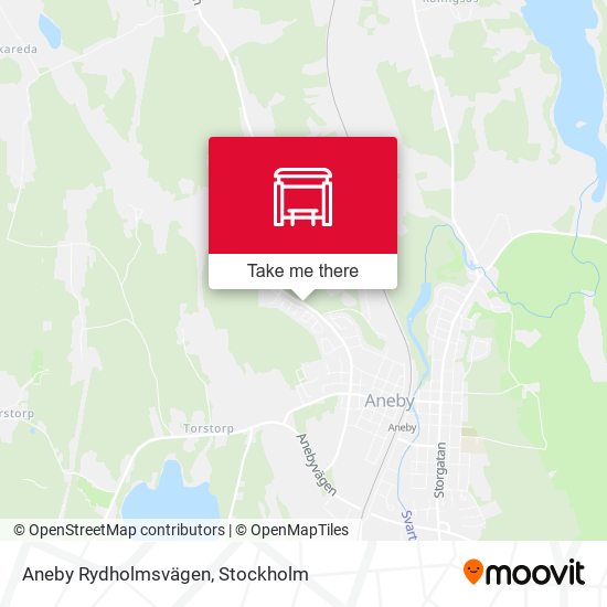 Aneby Rydholmsvägen map
