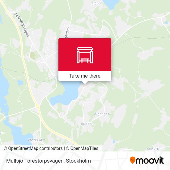 Mullsjö Torestorpsvägen map