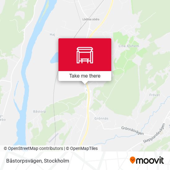 Båstorpsvägen map